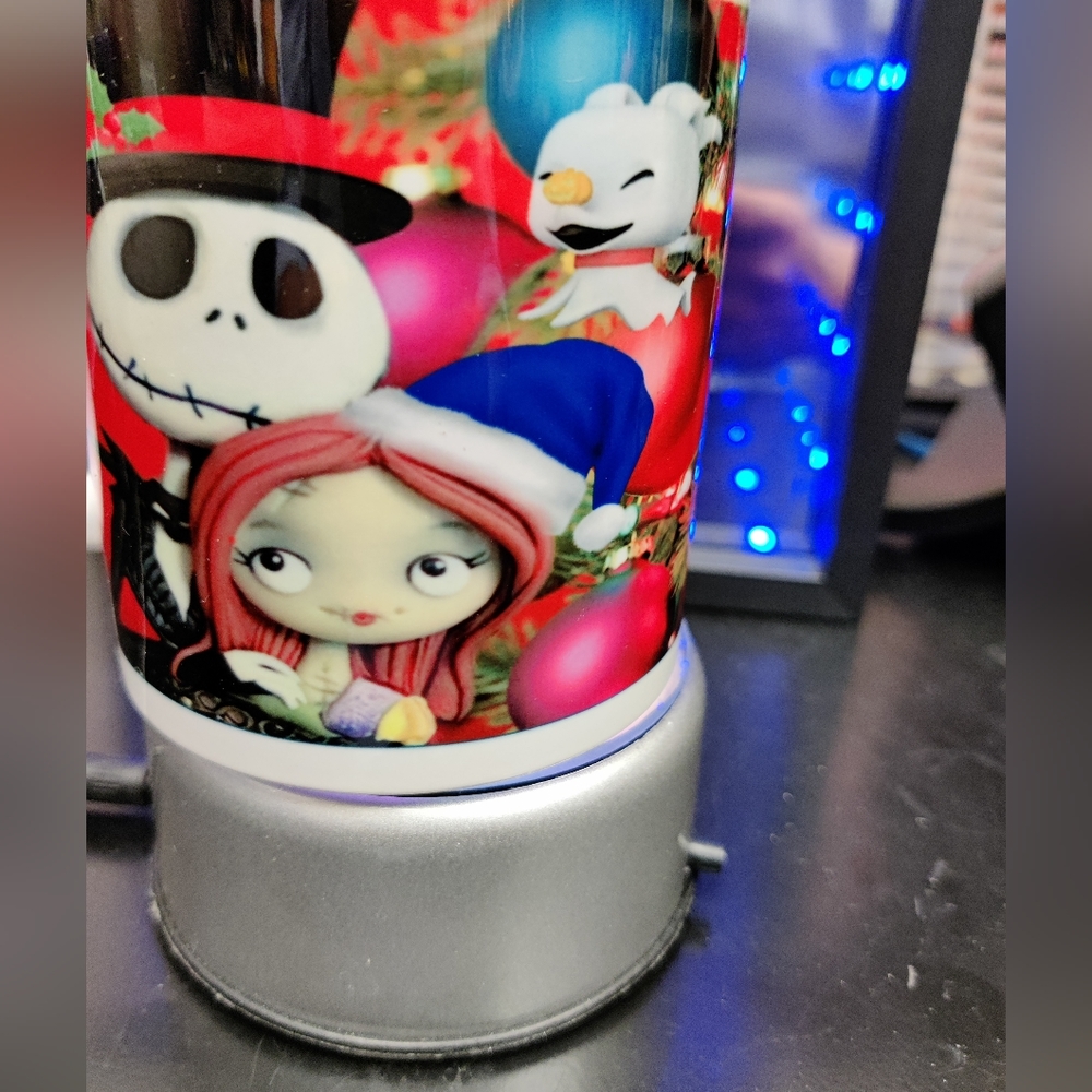 Jack Skellington and Sally coffee cup mug